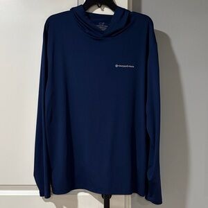 Vineyard Vines Men's Navy Long Sleeve Shirt